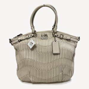 COACH 18643 Madison Gathered Leather Lindsey Satchel
